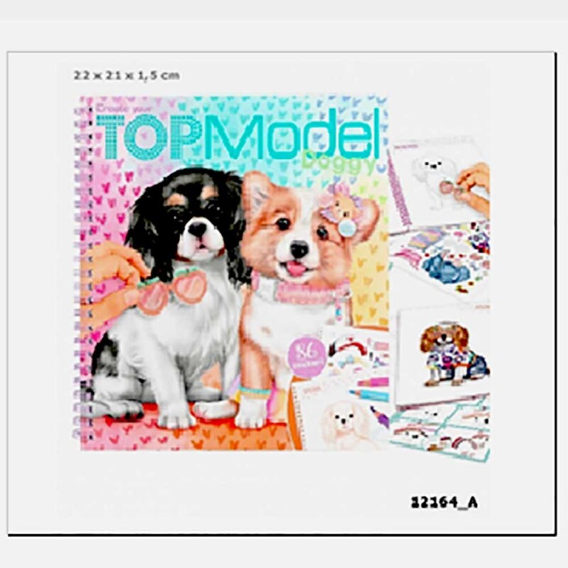 AGT 2034665001 TOPMODEL KÖPEKLİ TASARIM DEFTERİ - 1