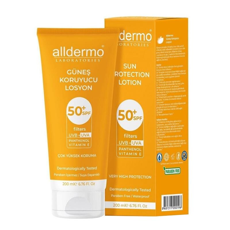 Alldermo Güneş Koruyucu Losyon SPF50+ - 1