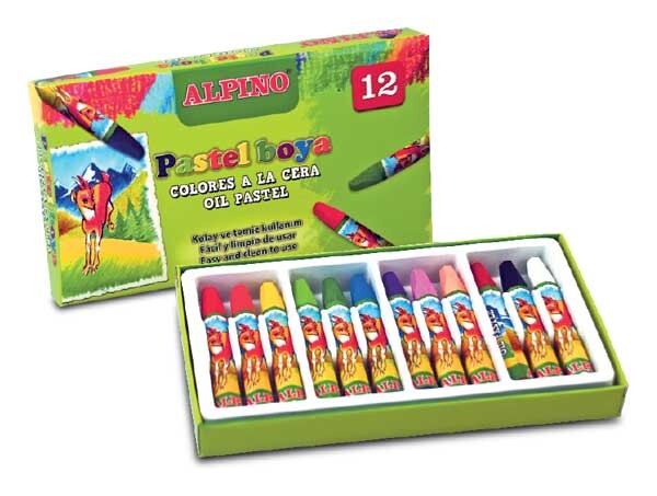 Alpino Dc-008299 Oil Pastel 12li Karton - 1