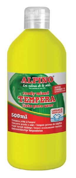 ALPİNO DM-171 TEMPERA SULUBOYA 500ML SARI - 1