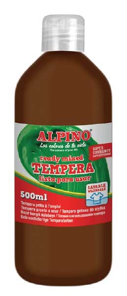 ALPİNO DM-177 TEMPERA SULUBOYA 500ML KAHVE - 1