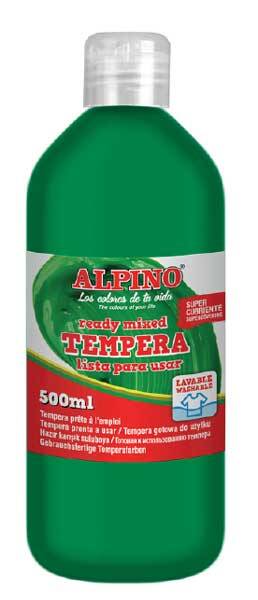 ALPİNO DM-179 TEMPERA SULUBOYA 500ML KOYU YEŞİL - 1