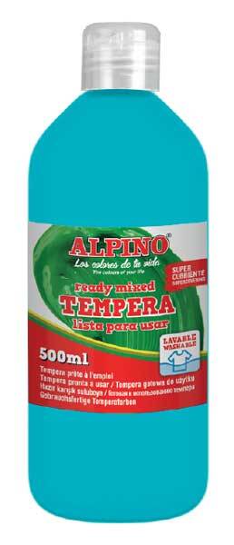 ALPİNO DM-180 TEMPERA SULUBOYA 500ML AÇIK MAVİ - 1