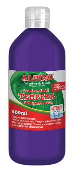 ALPİNO DM-182 TEMPERA SULUBOYA 500ML MOR - 1