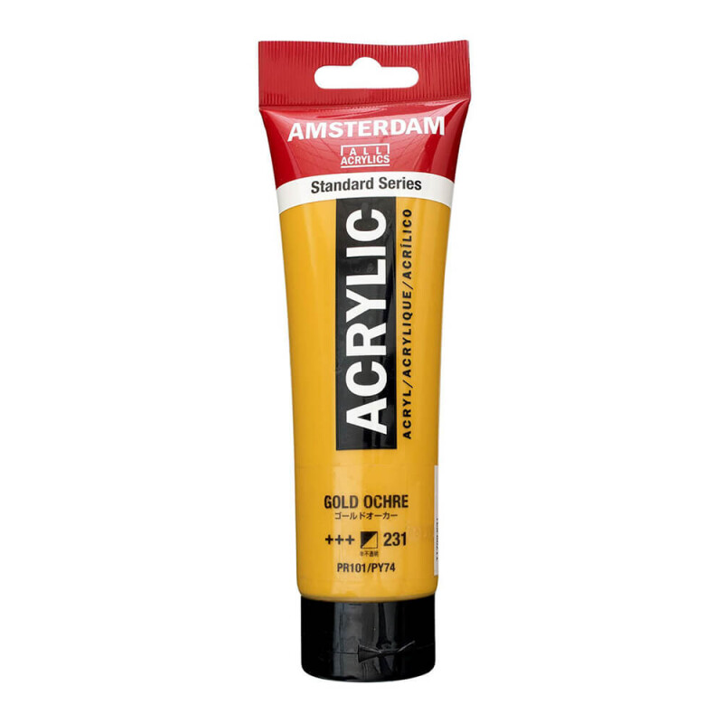 AMSTERDAM 92312 AKRİLİK BOYA 120 ML GOLD OCHRE - 1