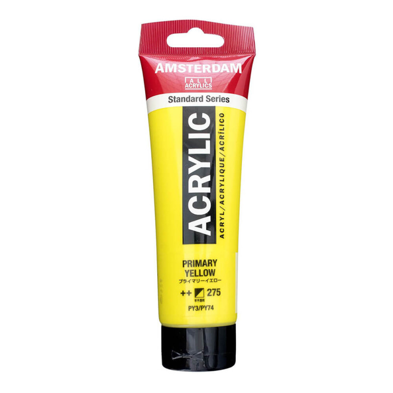 AMSTERDAM 92752 AKRİLİK BOYA 120 ML PRİM.YELLOW - 1