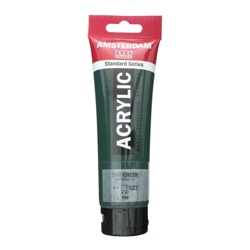 AMSTERDAM 96232 AKRİLİK BOYA 120 ML SAP GREEN - 1