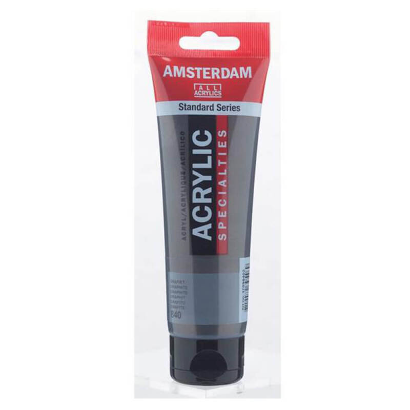 AMSTERDAM 98402 AKRİLİK BOYA 120 ML GRAPHITE - 1