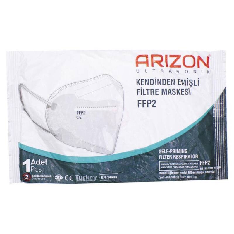 Arizon KN95 FFP2 Kendinden Emişli Filtre Maskesi - 1