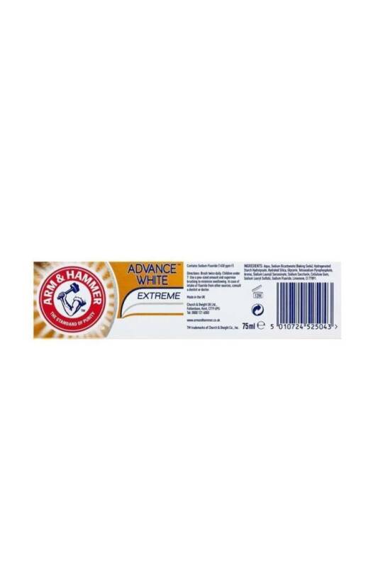 Arm&Hammer Advance White Diş Macunu 75 ml 3tona kadar beyazlık - 2