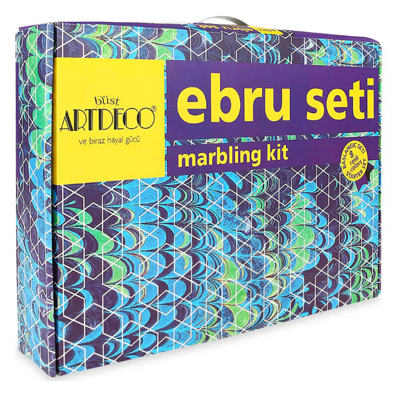 ARTDECO 016 EBRU BAŞLANGIÇ SETİ 8Lİ - 1