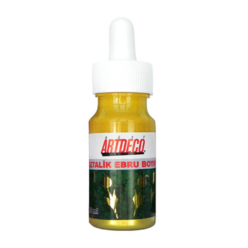 ARTDECO 017B-21 EBRU BOYASI 30ML ALTIN - 1