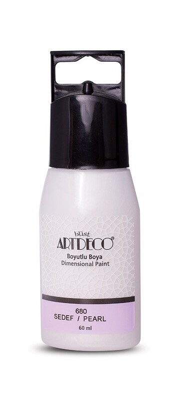 ARTDECO 040C-680 BOYUTLU BOYA 60ML METALİK SEDEF - 1