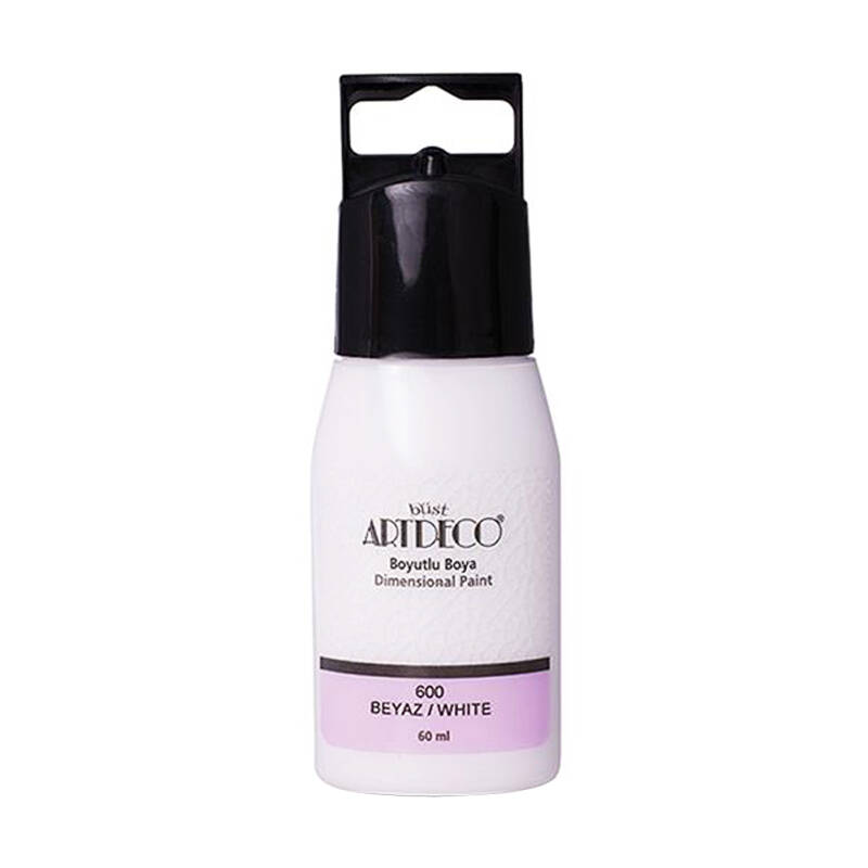 ARTDECO 042C-600 BOYUTLU BOYA 60ML BEYAZ - 1