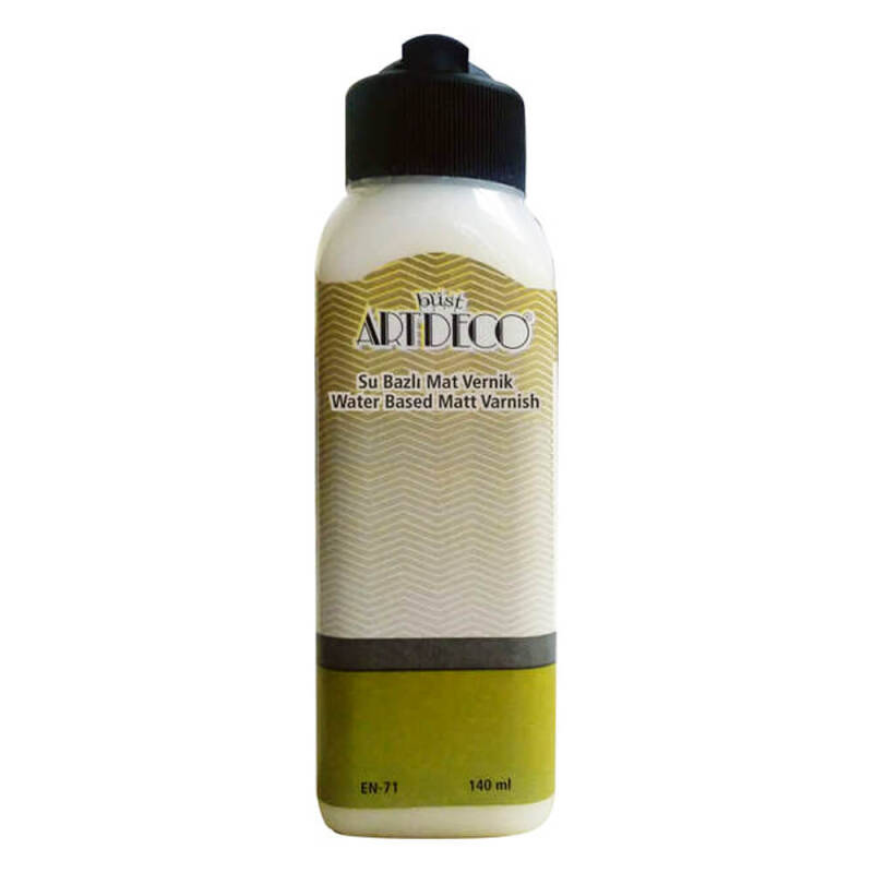 ARTDECO 073 R 002 SU BAZLI MAT VERNİK 140ML - 1