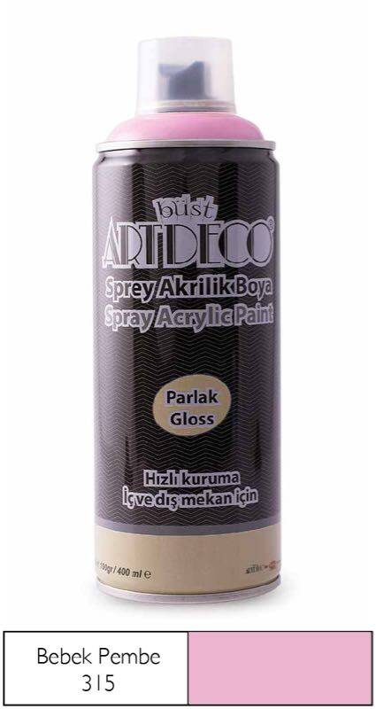 ARTDECO 400-315 SPREY BOYA 400ML BEBEK PEMBE - 1