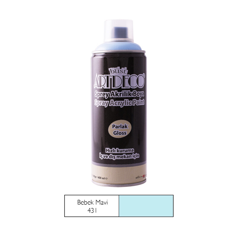 ARTDECO 400-431 SPREY BOYA 400ML BEBEK MAVİ - 1