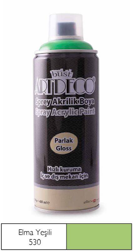 ARTDECO 400-530 SPREY BOYA 400ML ELMA YEŞİL - 1