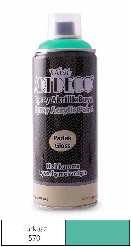 ARTDECO 400-570 SPREY BOYA 400ML TURKUAZ - 1