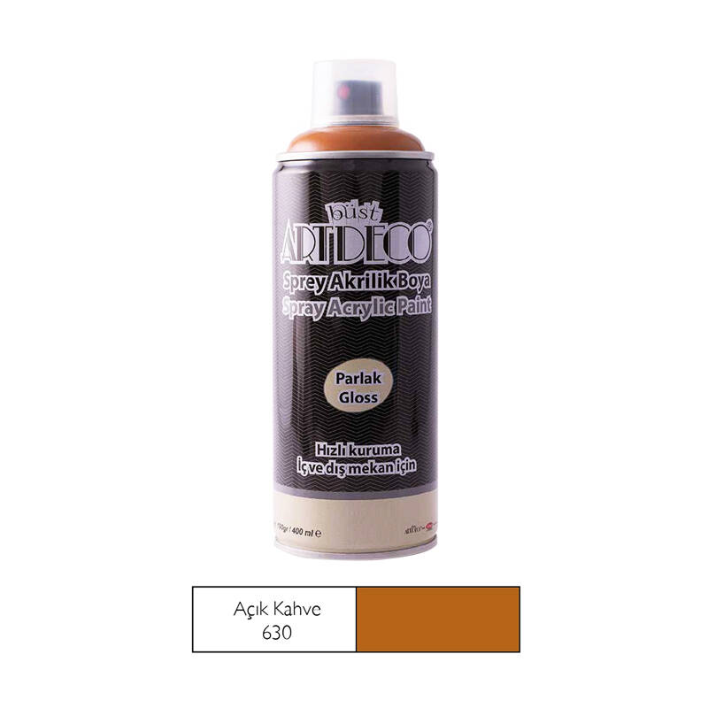 ARTDECO 400-630 SPREY BOYA 400ML AÇIK KAHVE - 1