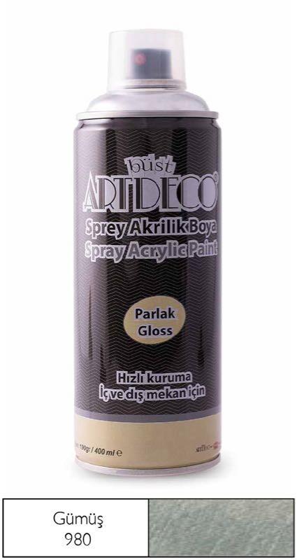 ARTDECO 400-980 SPREY BOYA 400ML SİLVER - 1