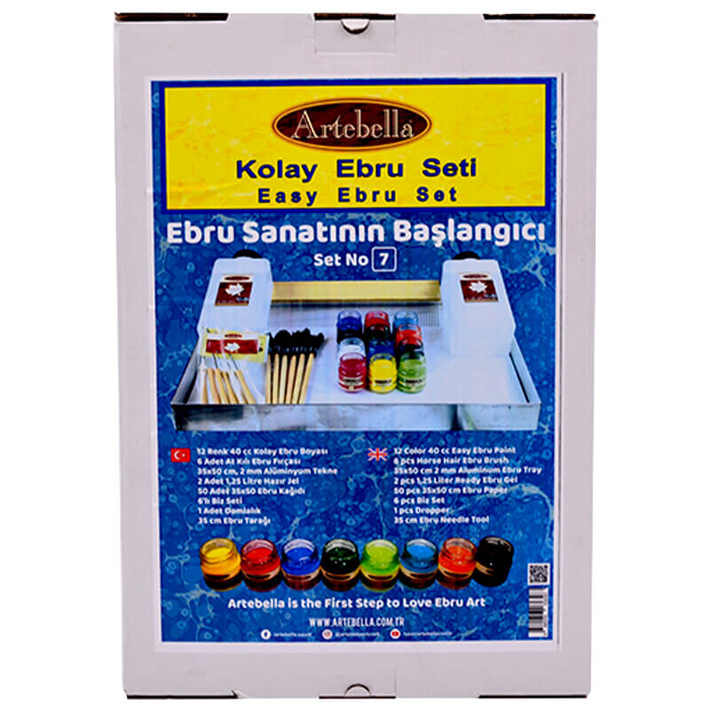 ARTEBELLA KOLAY EBRU SETİ NO:7 - 1