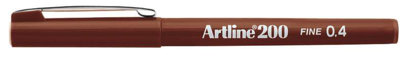 ARTLİNE 200 FINELINER 04MM KAHVERENGİ - 1