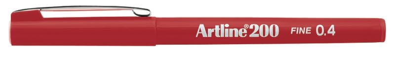 ARTLİNE 200 FINELINER 04MM KIRMIZI - 1