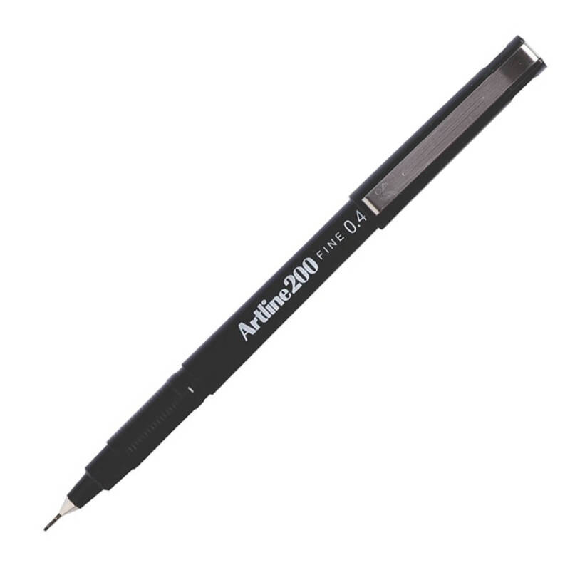 ARTLİNE 200 FINELINER 04MM SİYAH - 2