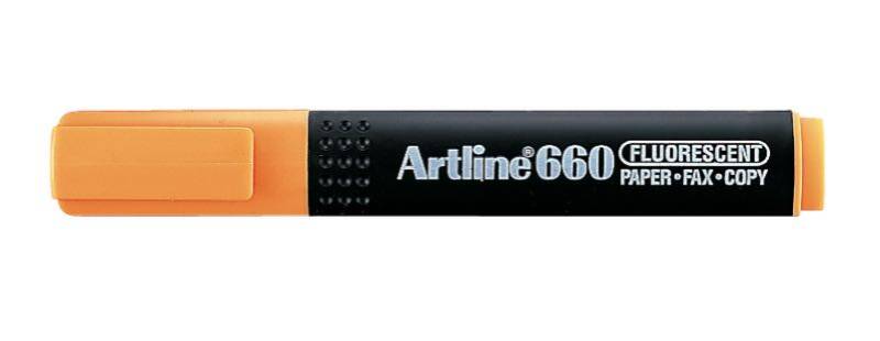 ARTLİNE 660 FOSFORLU KALEM TURUNCU - 1