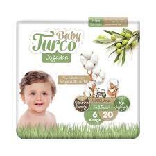 Baby Turco Çocuk Bezi Eko Paket No:6 20 Li*5 - 1