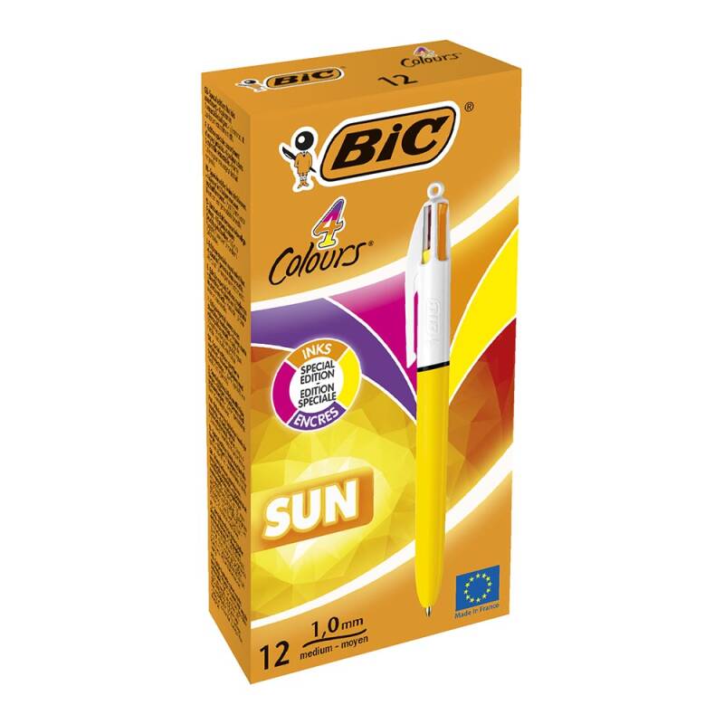 BİC 4C SUN 4 RENK TÜKENMEZ KAL 949897/982871 - 1