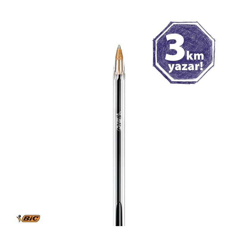 Bic Cristal Medium Tükenmez Kalem Siyah 50li 847897/8373632 - 2