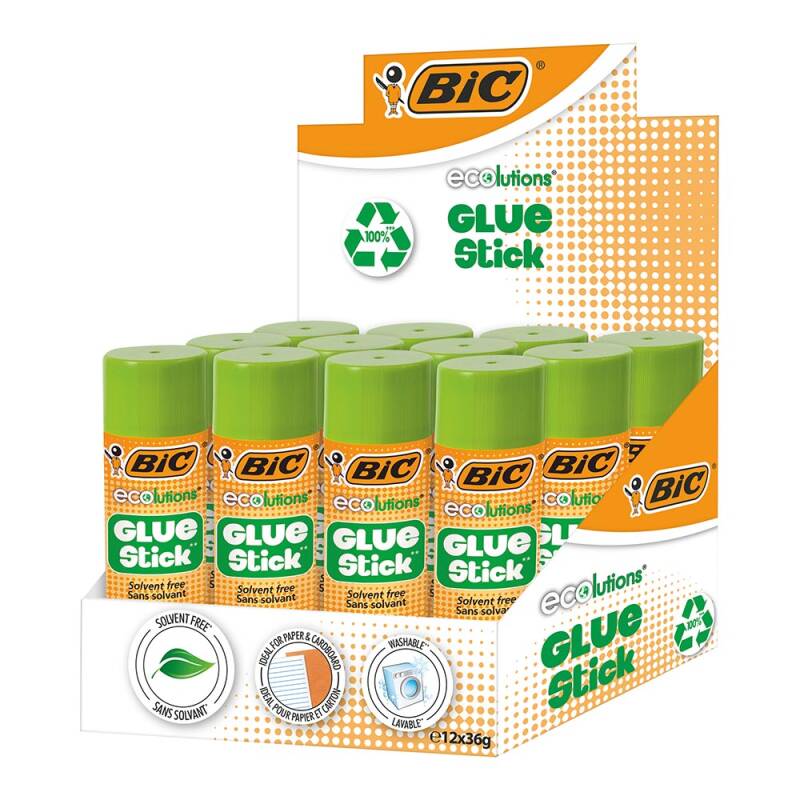 BİC ECO GLUE STİCK 36GR 12Lİ 9192541 - 1