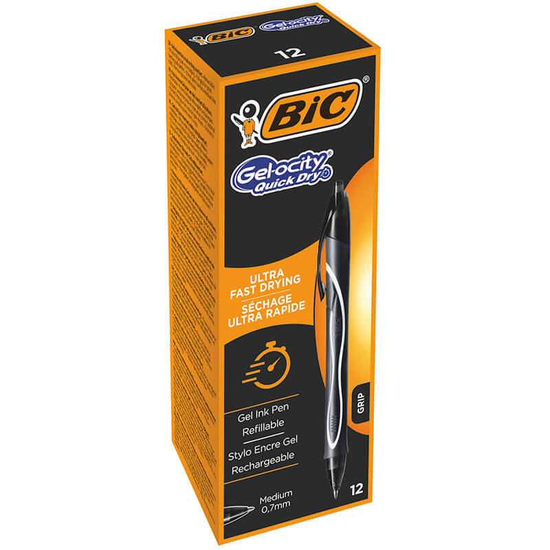 Bic Gelocity Hizlı Kuruyan Jel Kalem Siyah 949873 - 1