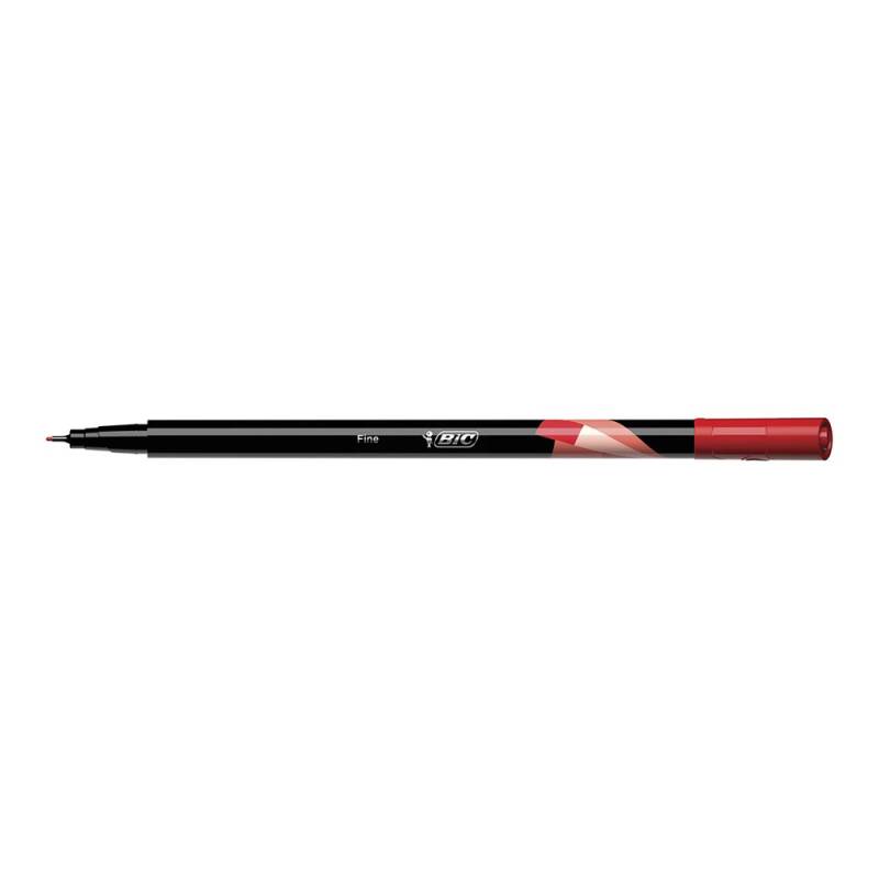 BİC INTENSITY FINE LINER KIRMIZI 12Lİ KT 942084 - 3