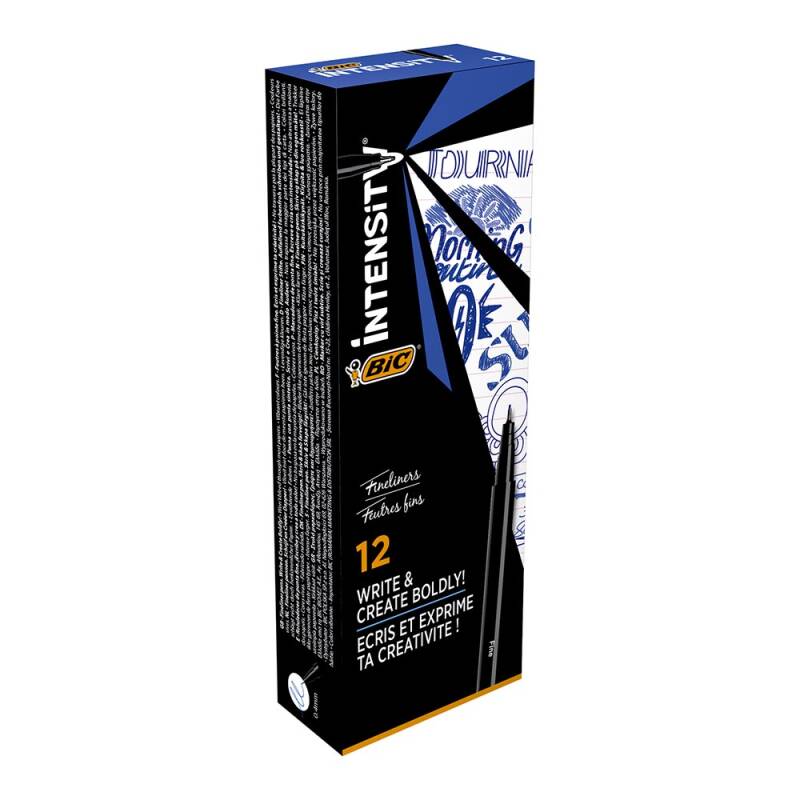 BİC INTENSITY FINELINER MAVİ 12Lİ KT 942070 - 1