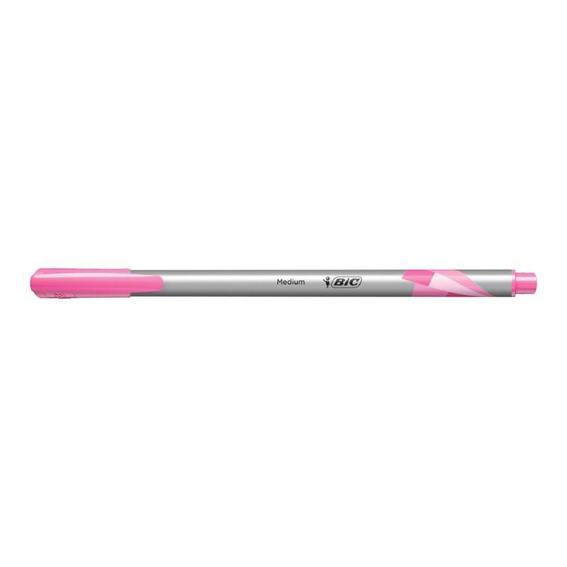 BİC INTENSITY MEDIUM LINER PEMBE 12Lİ KT 964783 - 2