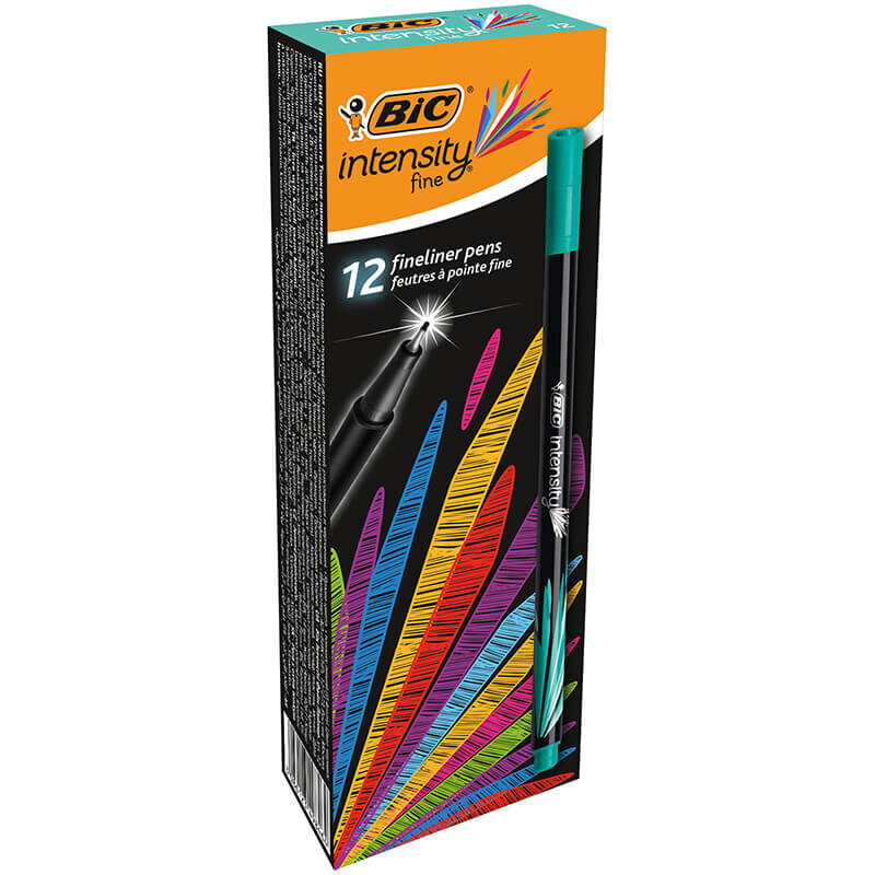 BİC INTENSTY FINELINER ZÜMRÜT YEŞİLİ 12Lİ KT 950458 - 1