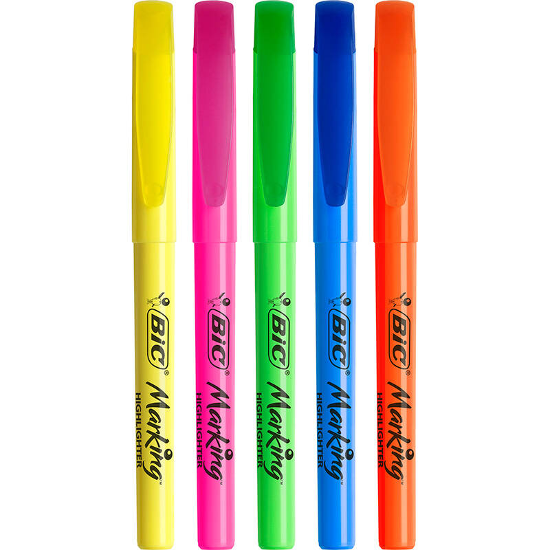 BİC MARKING HIGHLIGHTER KRŞ 5Lİ BLS 893133 - 2