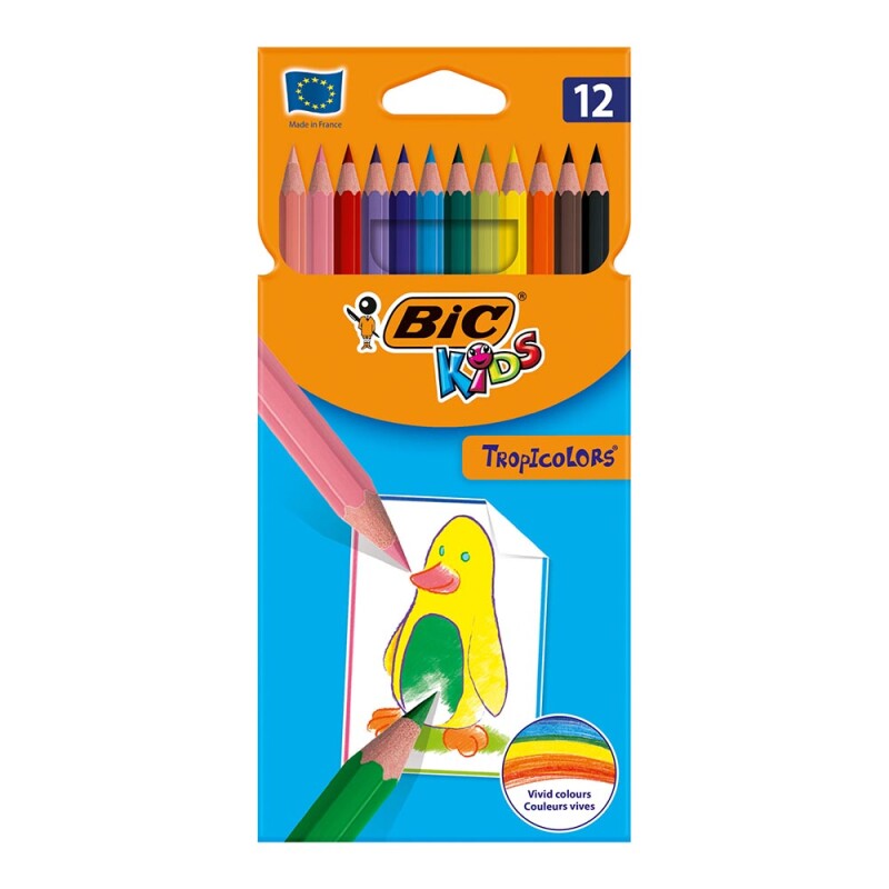 Bic Tropicolors 2 Boya Kalemi 12 Renk T.Boy - 1