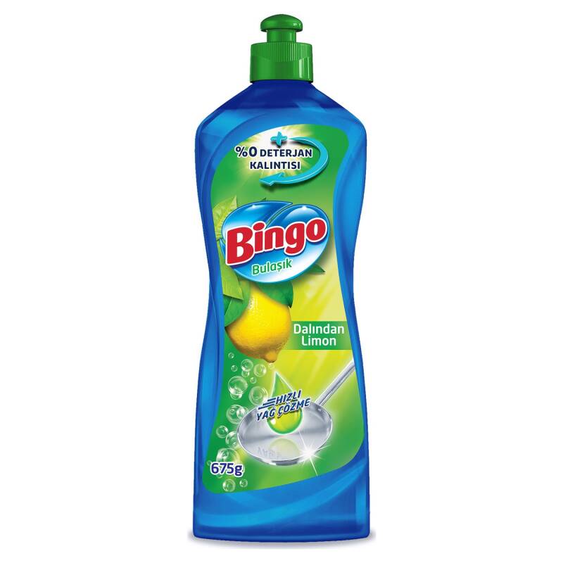 Bingo Bulaşık Deterjanı 675 Ml Dalından Limon - 1