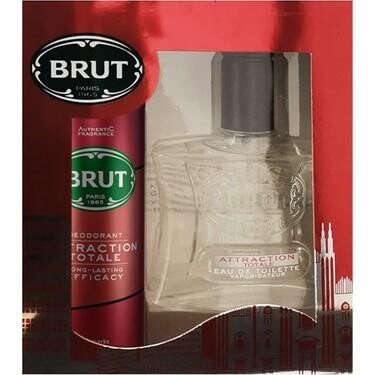 Brut Set EDT 100 ml+Deo 200 ml Attraction - 1