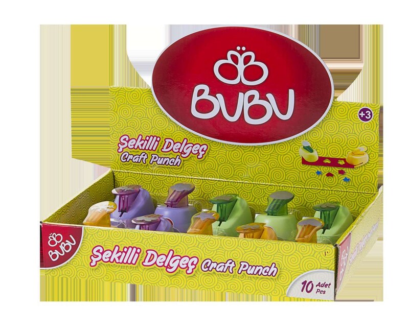 BU-BU 00020 ŞEKİLLİ DELGEÇ 10LU - 1