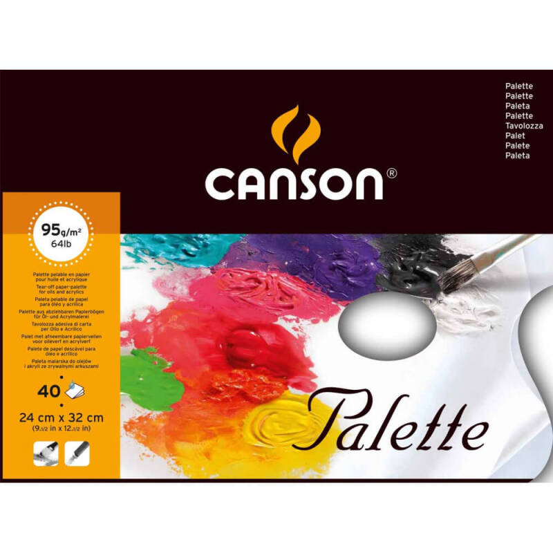 CANSON 400039078 PAD C2C CAMPALETTE 40YP 95GR - 1