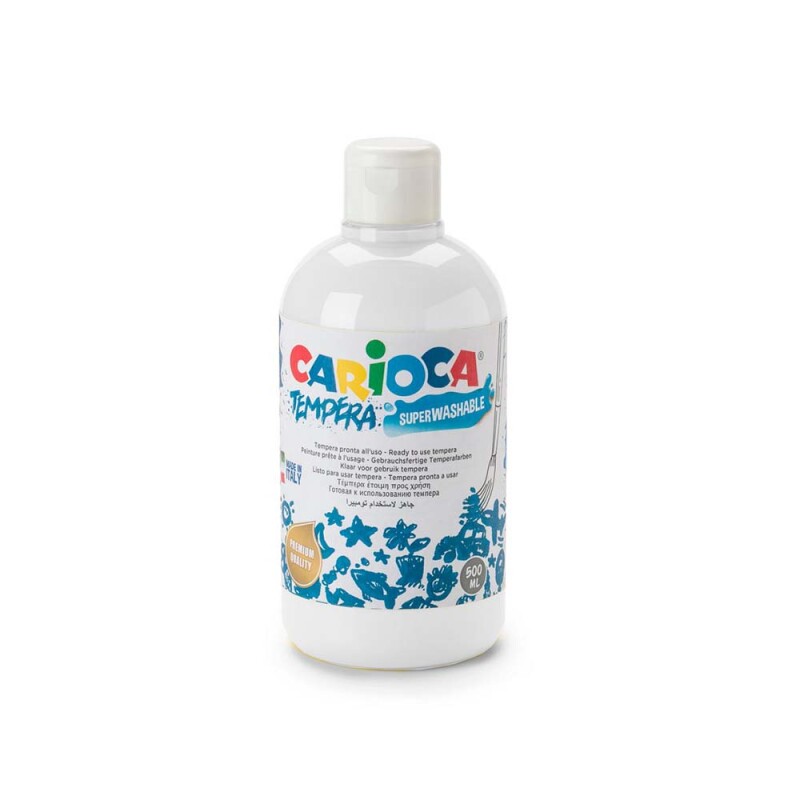 CARİOCA 01 TEMPERA BOYA 500ML BEYAZ - 1