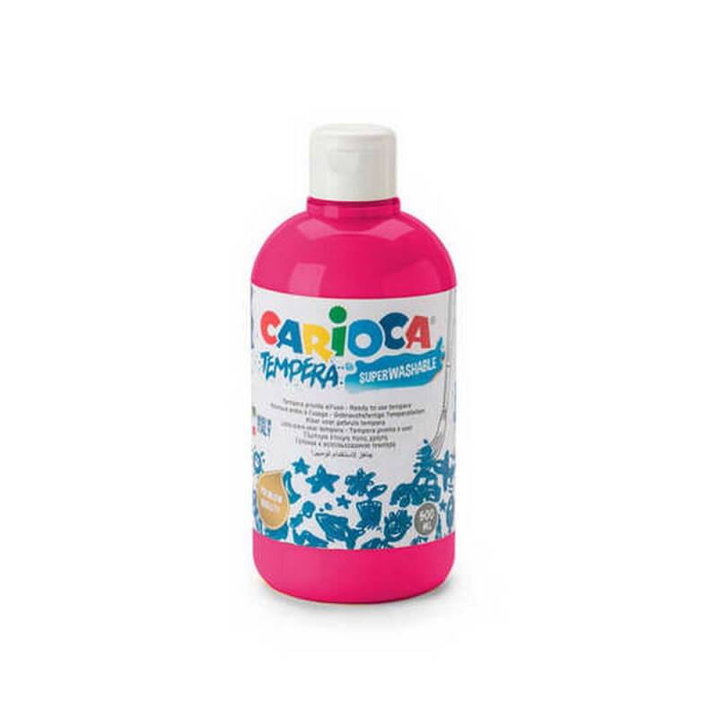 CARİOCA 04 TEMPERA BOYA YIKANABİLİR 500ML FUŞYA - 1