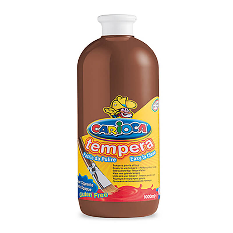 CARİOCA 22 TEMPERA BOYA 1000ML KAHVERENGİ - 1