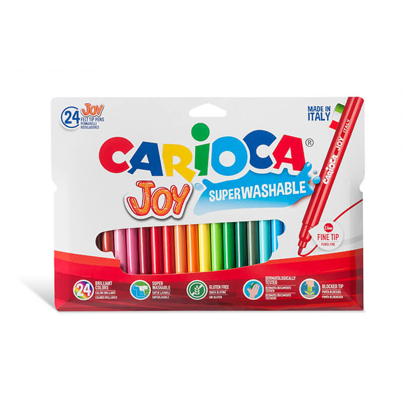 CARİOCA 40532-40615 KEÇELİ KALEM JOY 24LÜ - 1