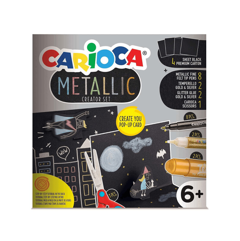 CARİOCA 43165 METALİK BOYA SETİ - 1